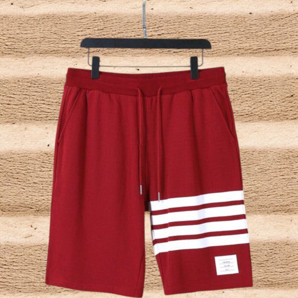 Thom Browne Men's Shorts Red